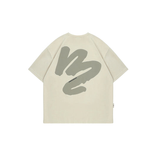 Sueded Velvet T-shirt -  “Graffiti”